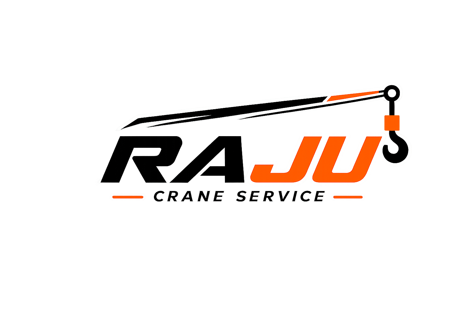 Raju Crane Service Logo